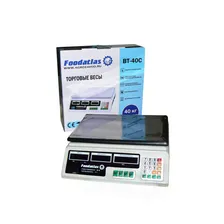 Торговые весы Foodatlas ВТ-40С 40кг/2гр(УТ000007868)