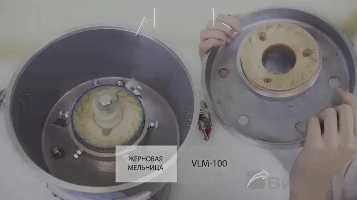 Обзор жерновой мельницы для ореховой пасты Vilitek VLM-100