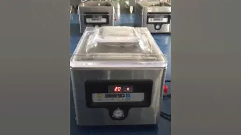 Table type vacuum packing machine DZ300/PD power test