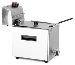 Фритюрница Foodatlas HEF-8L серебристый