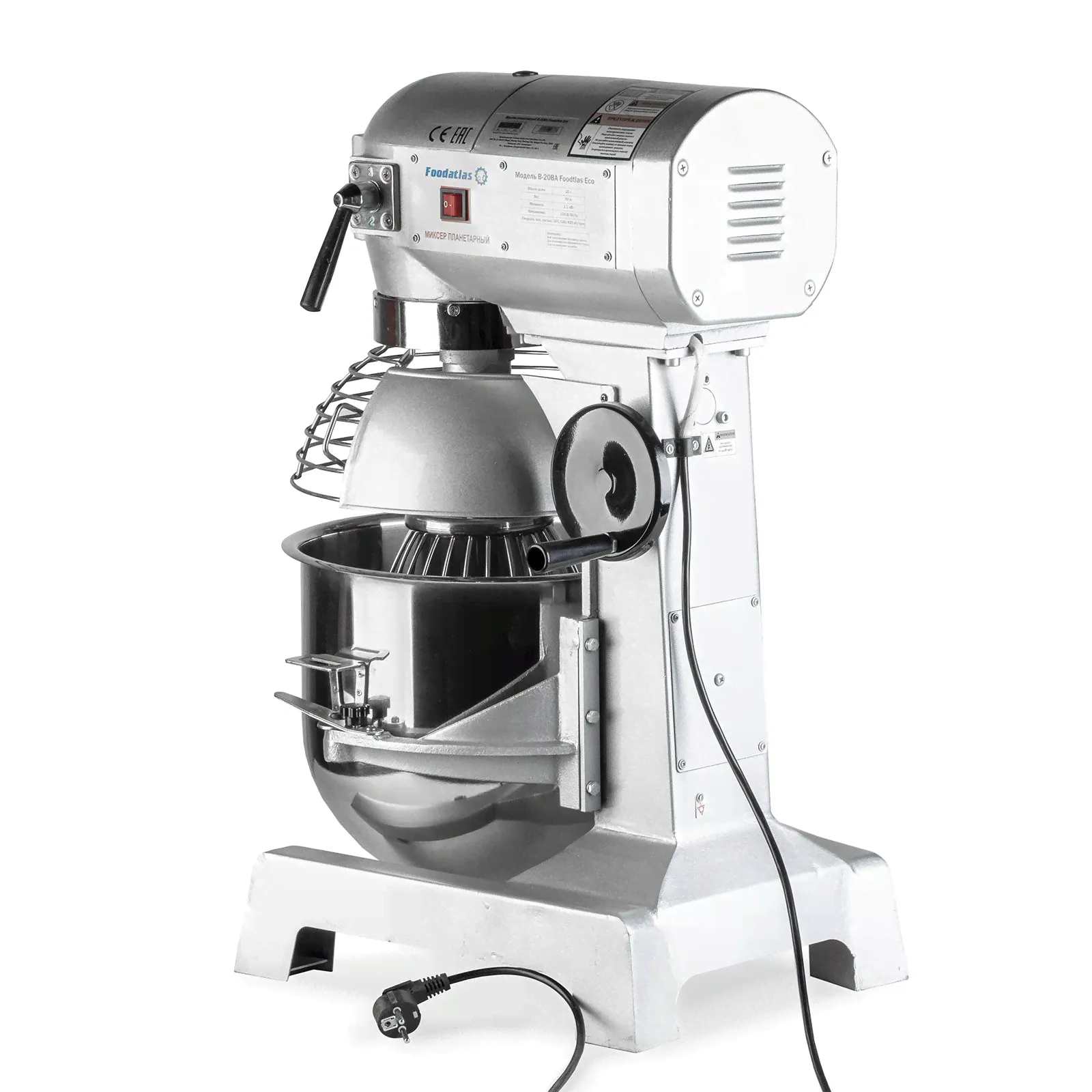 Миксер планетарный B-20BA Foodatlas Eco-0